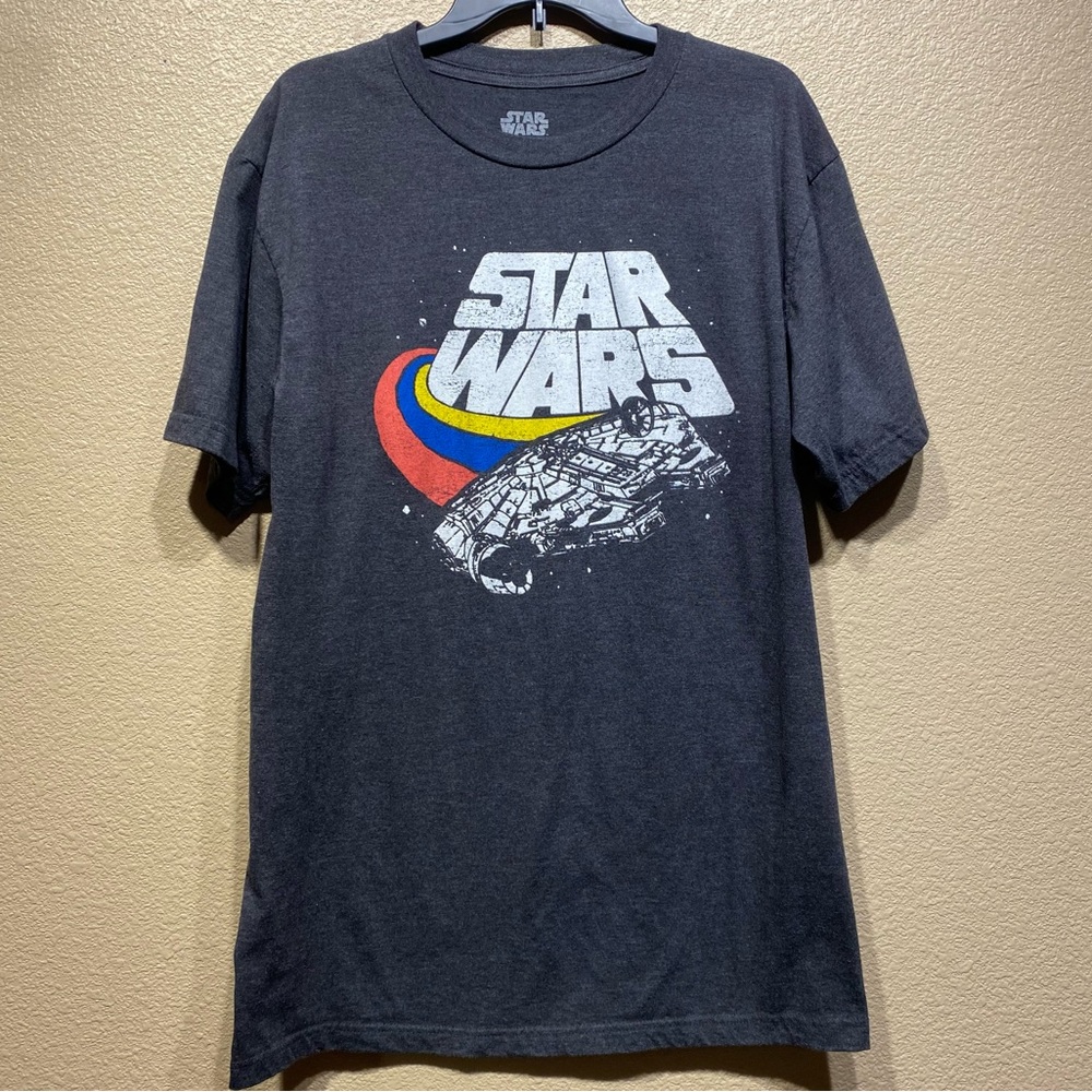 Star Wars Grey T-Shirt Size LT
